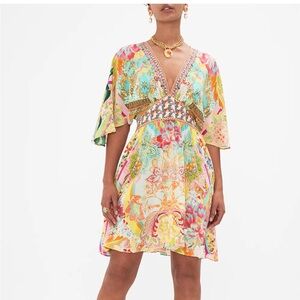 Camilla Vibrant dress with Floral Patterns